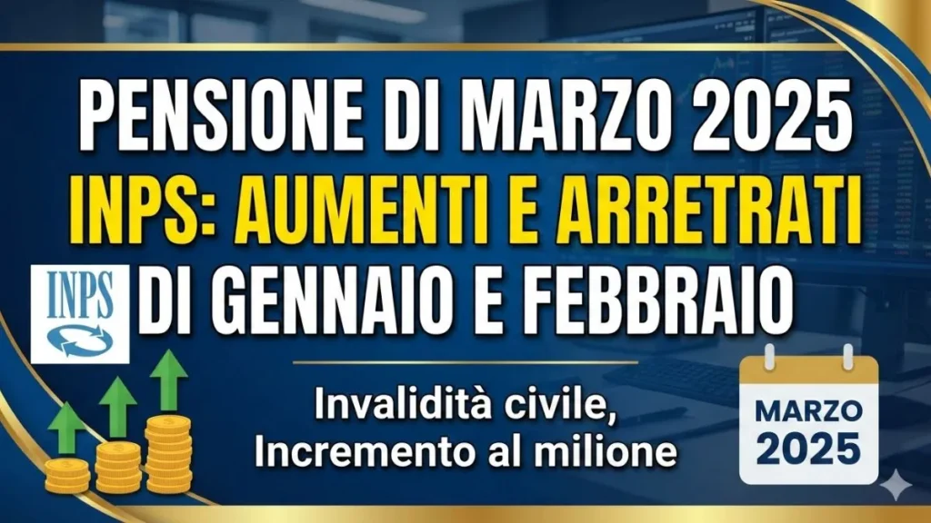 Pensione di Marzo 2025 INPS